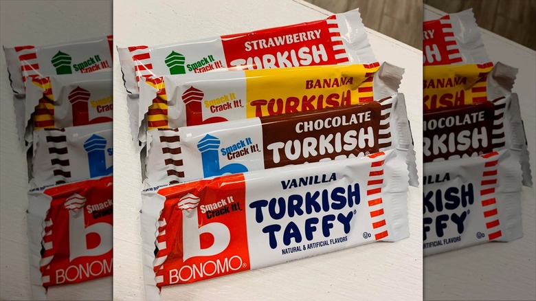 Four kinds of Turkish Taffy