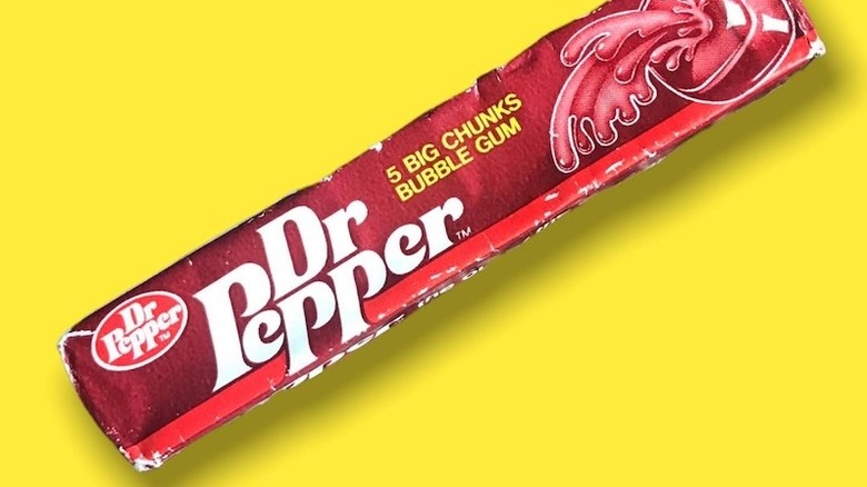 Dr Pepper gum from the 1980s