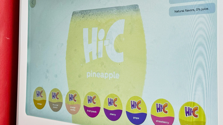 pineapple Hi-C on the freestyle screen