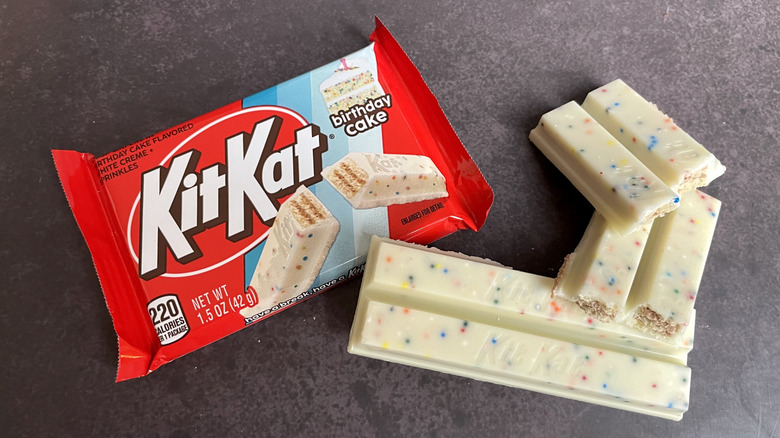 Birthday Cake Kit Kat bar