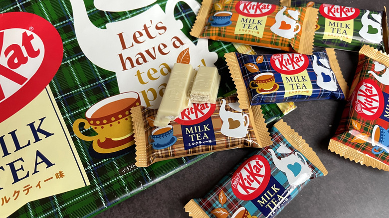 Japanese Milk Tea Kit Kats