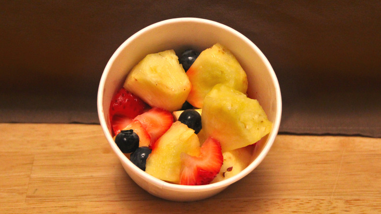 A side of Cracker Barrel's fresh fruit