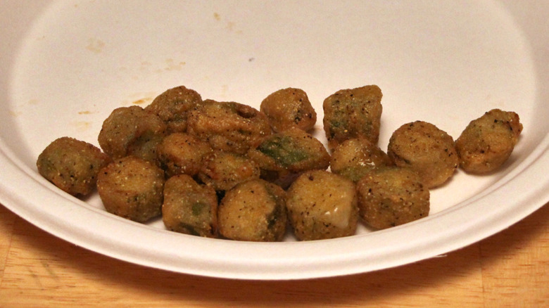 A side of Cracker Barrel's fried okra
