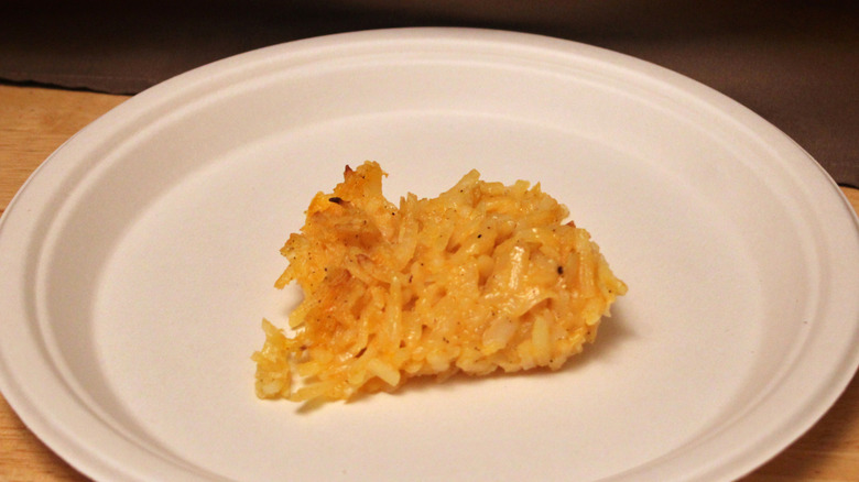A side of Cracker Barrel's hash brown casserole