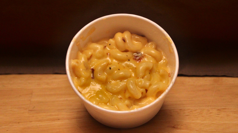 A side of Cracker Barrel's mac and cheese