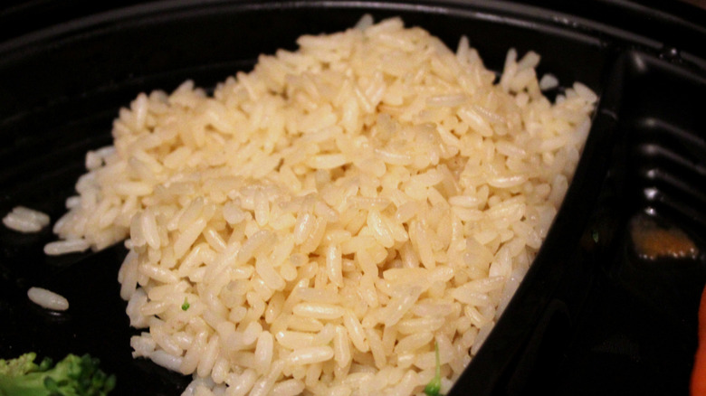 A side of Cracker Barrel's seasoned buttery rice