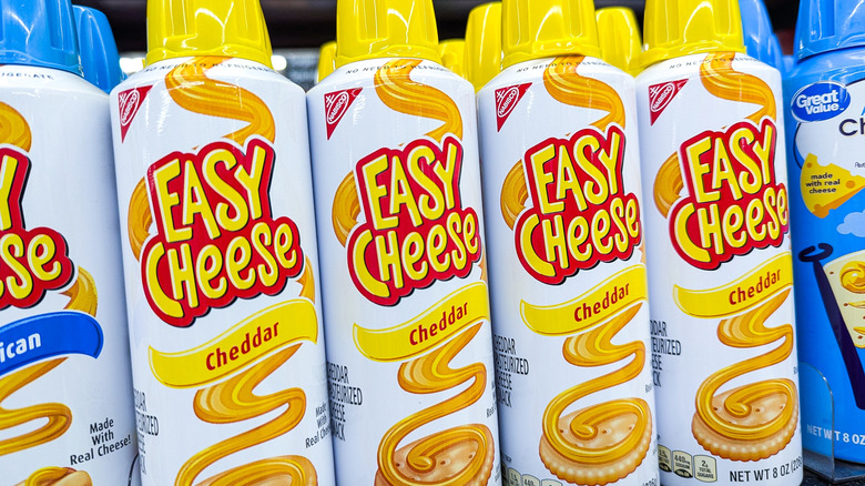 Easy Cheese in a can