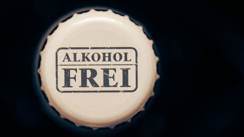 German alcohol free beer cap