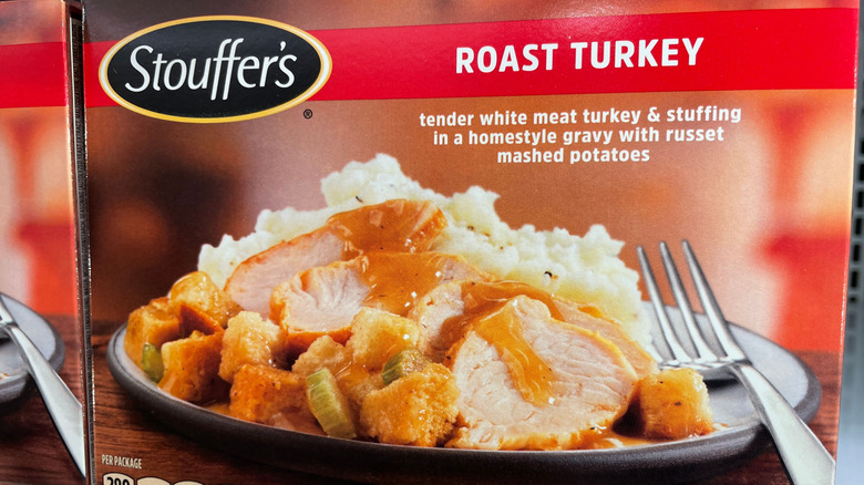 A package of Stouffer's Roast Turkey