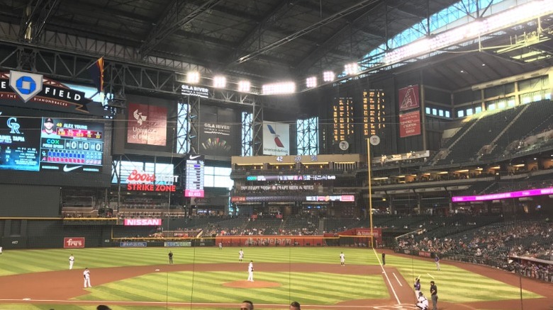 Chase Field, home of the Diamondbacks.