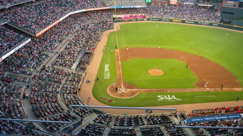 View of Truist Park.