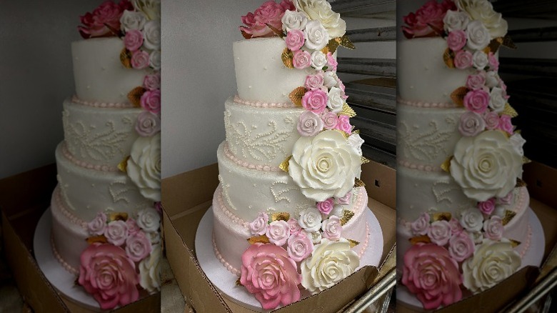 quinceañera cake from Hy-Vee