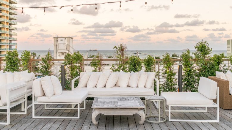 Sunset with ocean view at The Betsy South Beach