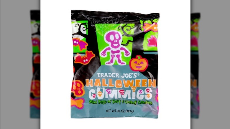 bag of Trader Joe's Halloween Gummies