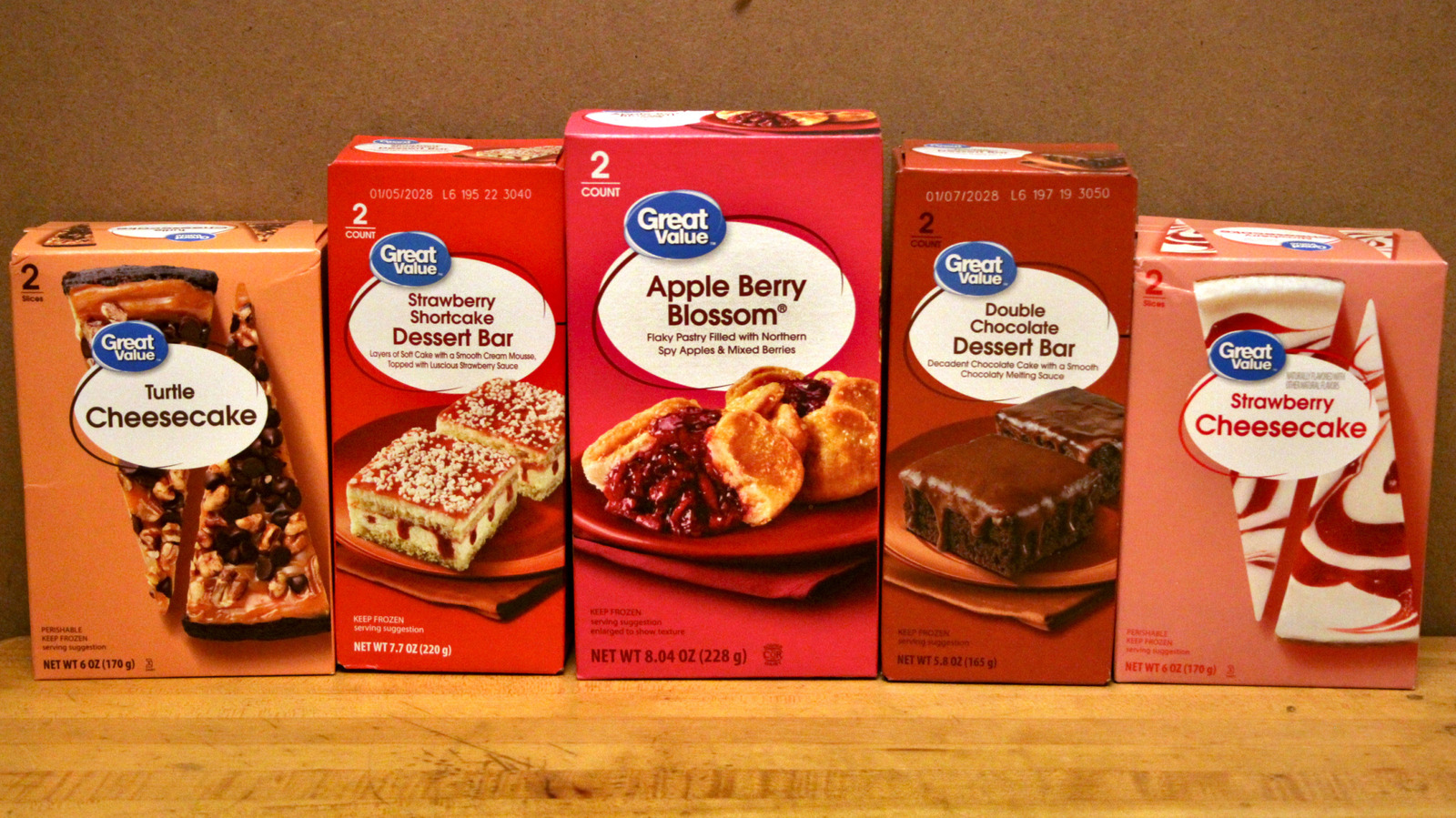 5 Walmart Great Value Frozen Desserts (Beyond Ice Cream), Ranked Worst To Best