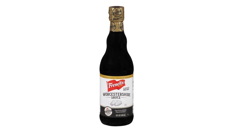 Bottle of French's Worcestershire sauce