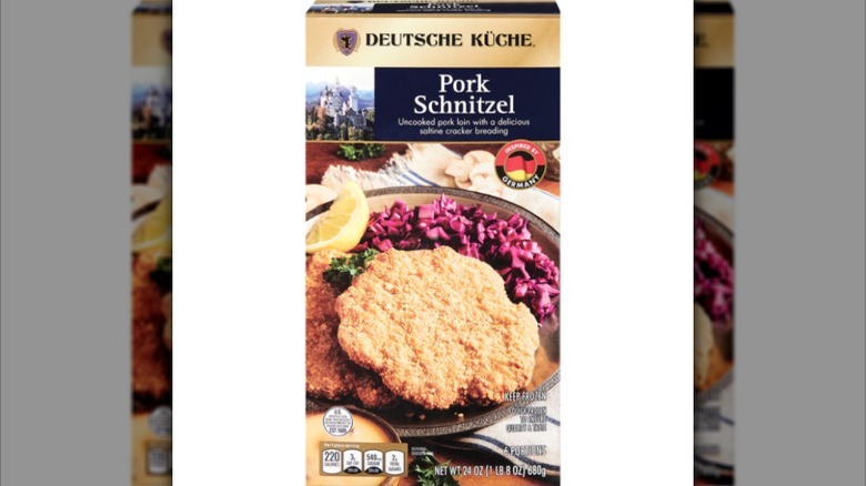 A picture of Aldi Pork Schnitzel.