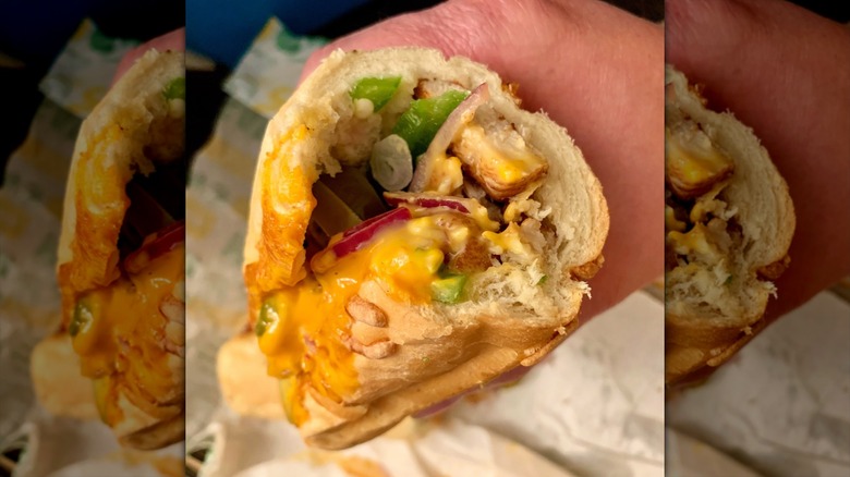 Spicy Nacho Chicken at Subway