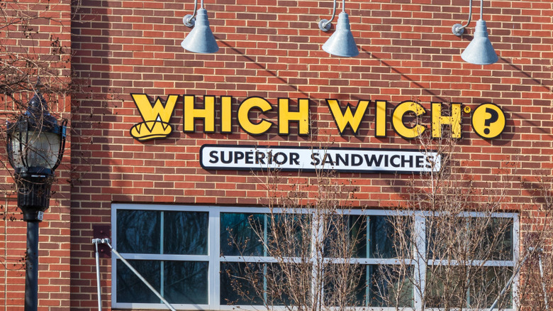 exterior of Which Wich building
