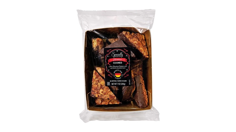 The Specially Selected branded hazelnut cookies from Aldi