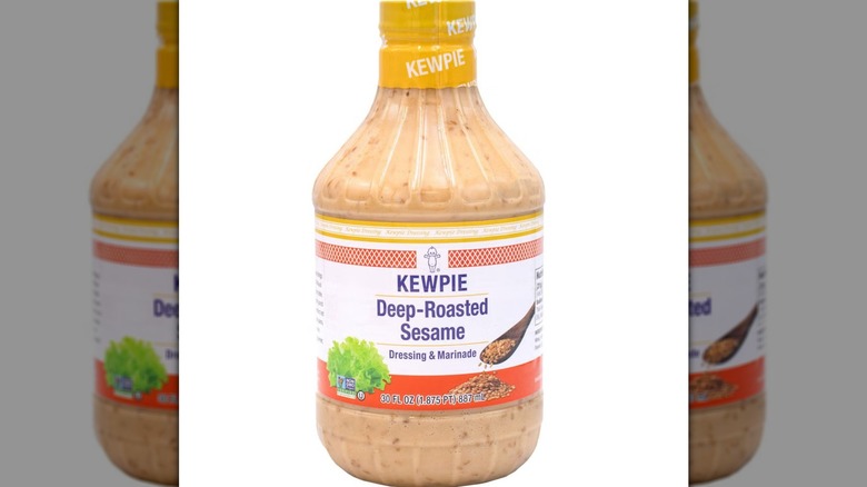 large bottle of sesame dressing