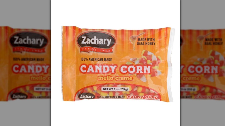 A product image of Zachary Candy Corn Mello Creme on a white background.