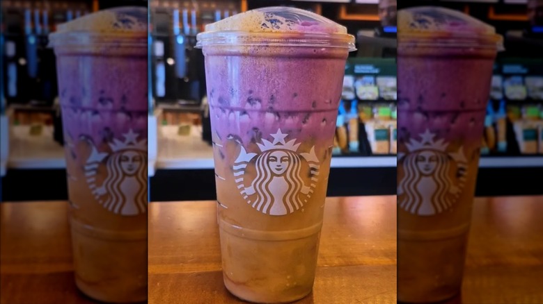 Iced Ube Coconut Cream Shaken Espresso