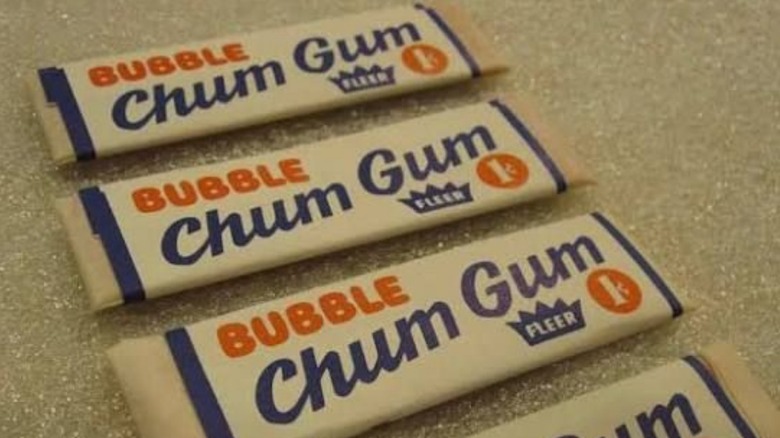 Old Chum Gum wrappers.