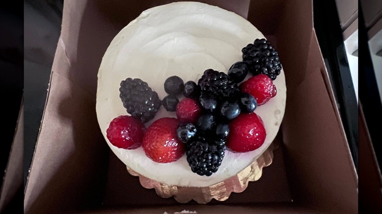 Berry Chantilly Cake in a box from Whole Foods