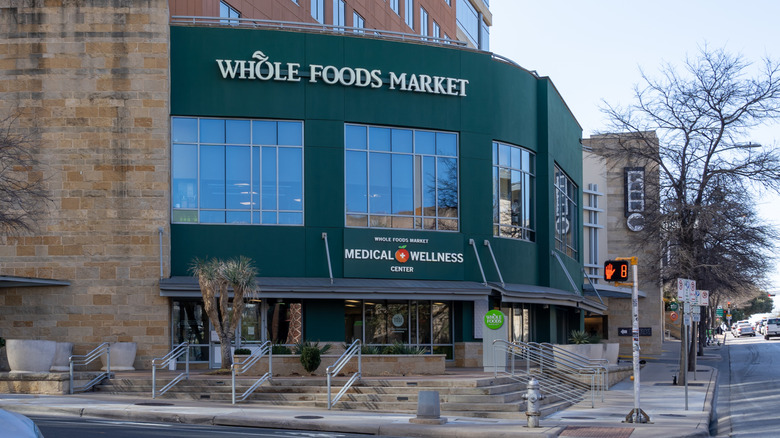 Exterior shot of a Whole Foods Market