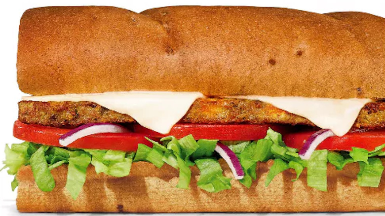 Subway Veggie Patty Sandwich