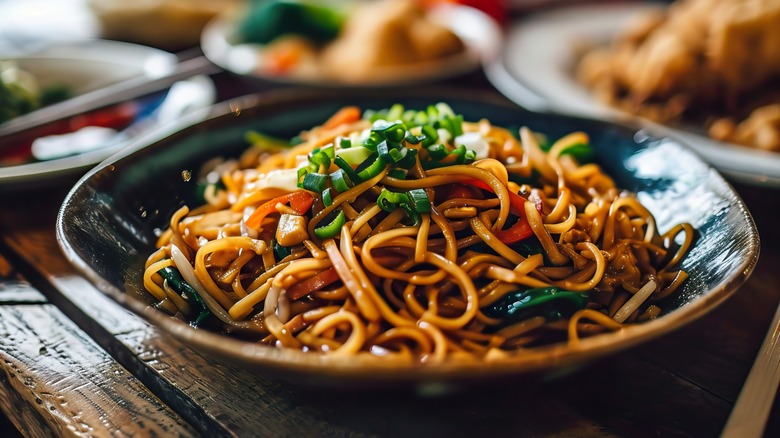 Bowl of chow mein