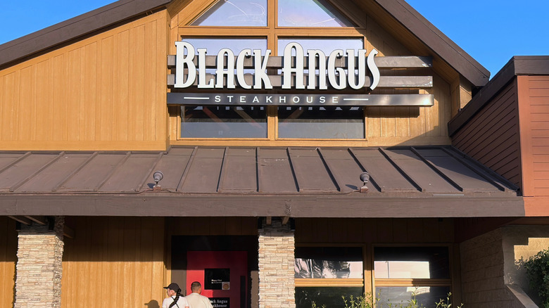 Black Angus Steakhouse restaurant exterior