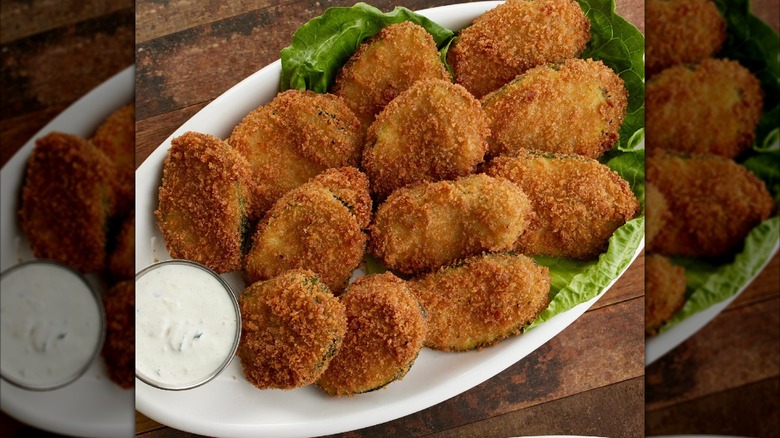 Black Angus Steakhouse Crispy Garlic-Pepper Zucchini