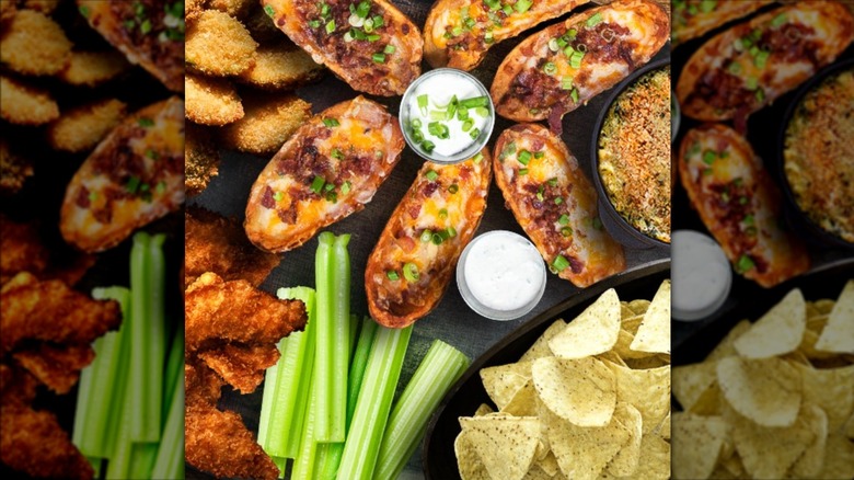 Black Angus Steakhouse Loaded Potato Skins