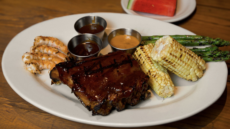 Black Angus Steakhouse BBQ Pork Ribs