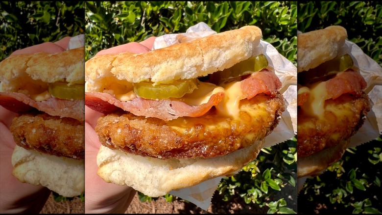 A Cuban sandwich from Biscuitville