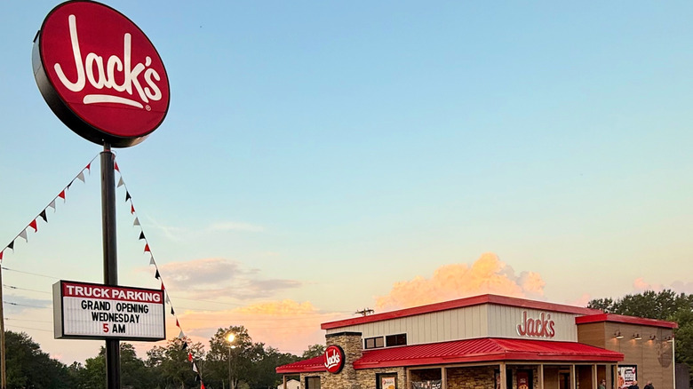 Exterior of a Jack's restaurant