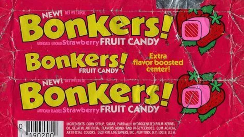 Wrapper for Bonkers! candy