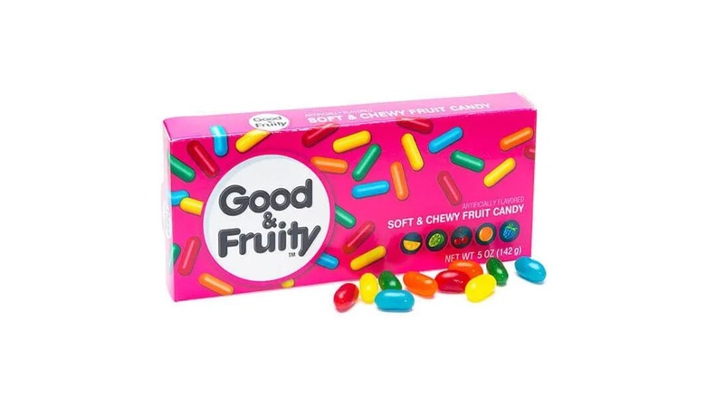 Package of Good & Fruity candy