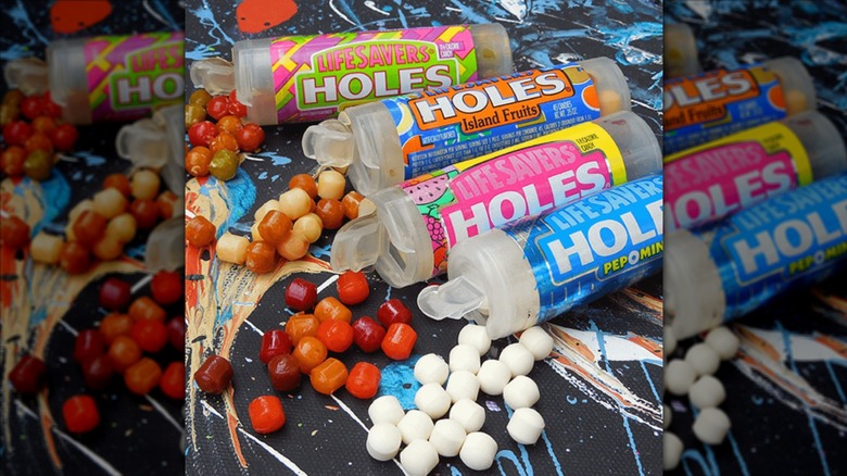 A collection of Life Savers Holes candies