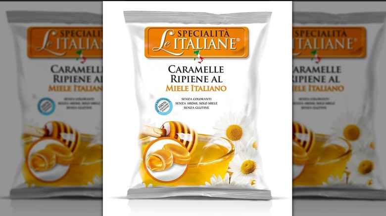 View of Le Specialita Italiane honey candy