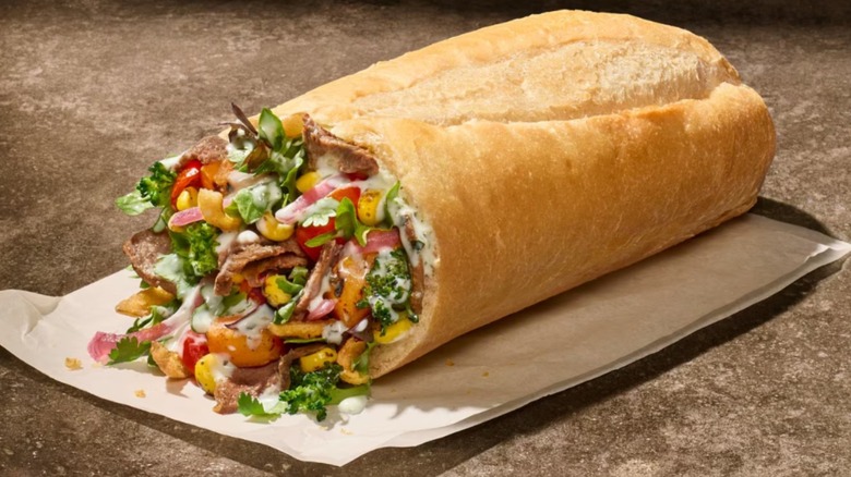 Ultimate Garden Steak Salad Stuffer from Panera Bread