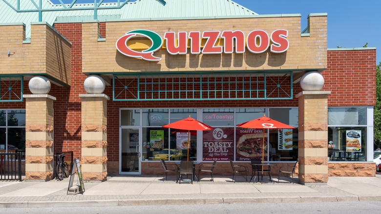 Frontage of Quiznos