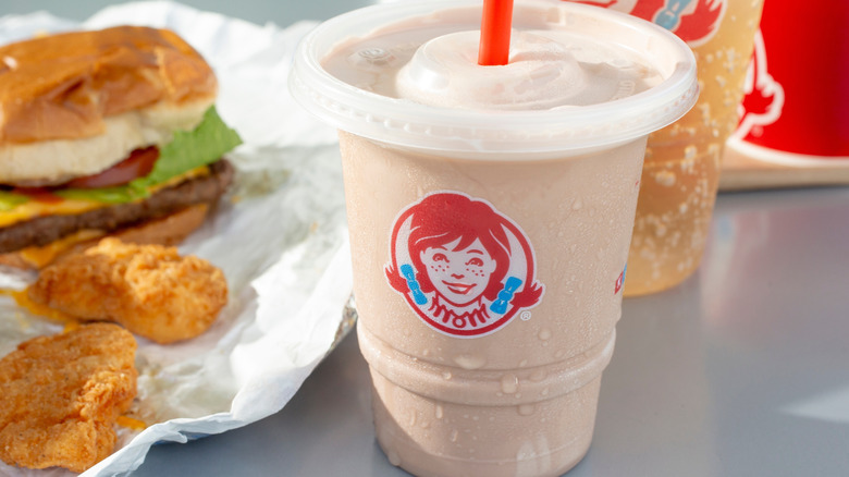 Wendy's chocolate frosty
