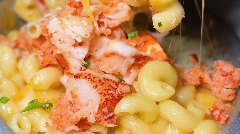 lobster mac and cheese from Ruth's Chris Steak House