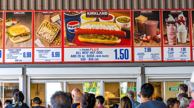 Costco food court