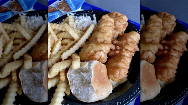 Culver's fried cod dinner