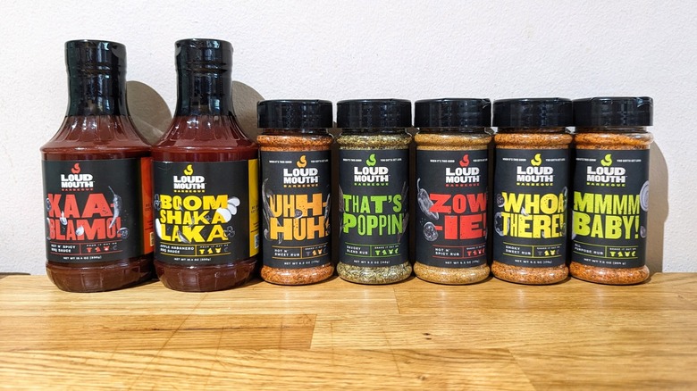 Ace Loud Mouth Barbeque sauces and rubs