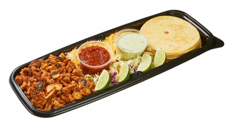 The kit for chicken street tacos from Costco